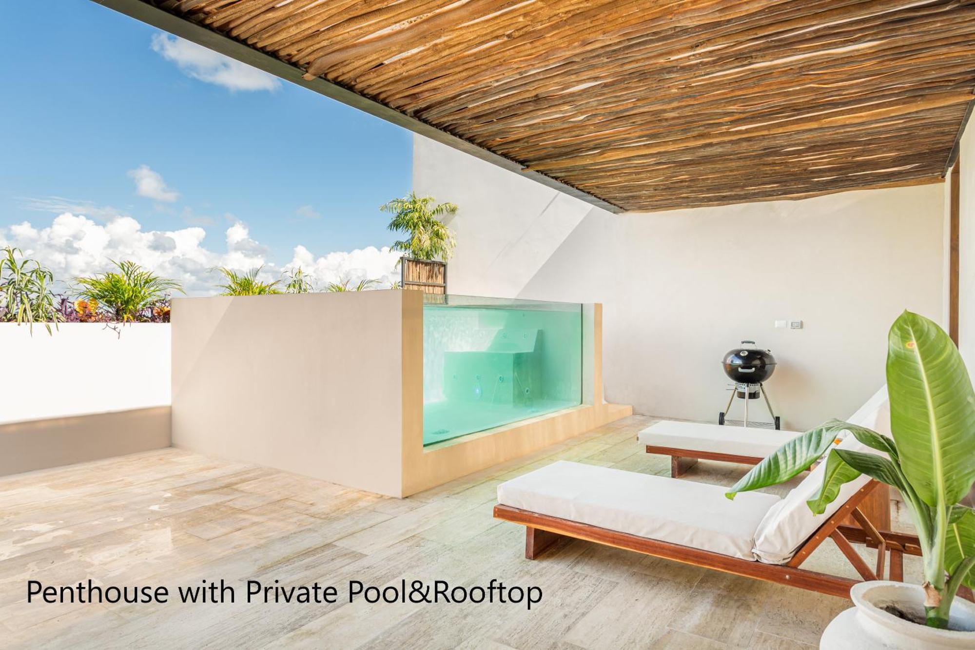 Extraordinary 2Br Apartment In Fully Equipped Hotel In Tulum 图卢姆 外观 照片